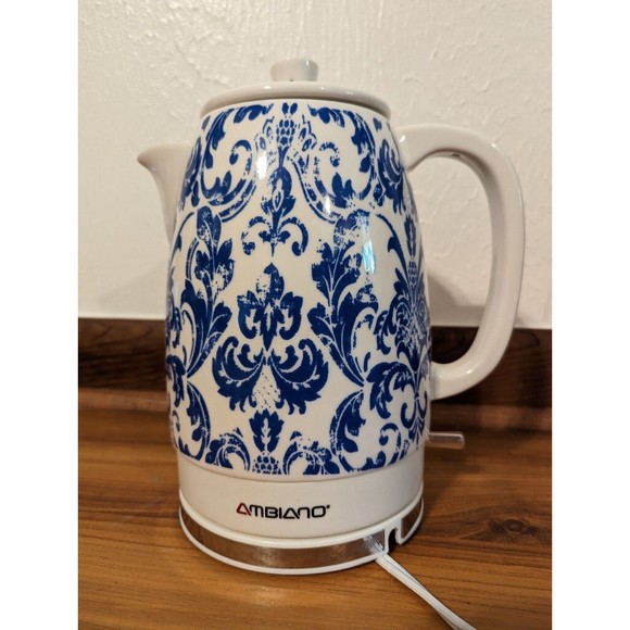 Ambiano ceramic tea deals kettle